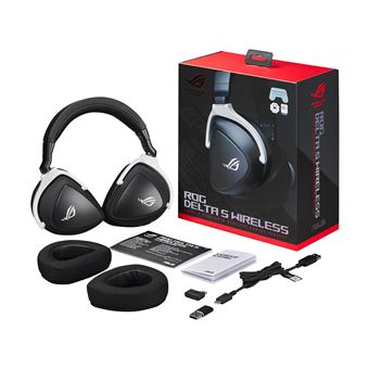 Casque PC Gaming sans fil Bluetooth Asus ROG Delta S pour  PC/Mac/PS5/Nintendo Switch Noir - Casque PC - Achat & prix