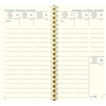 Agenda semainier de poche Exacompta 2022 2023 16S Kaa Modèle aléatoire