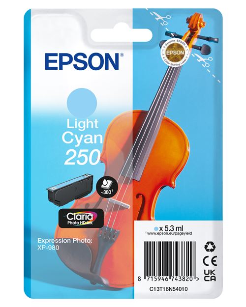 Epson Sglpack CY 250 ink RFAM Tag - vue 3