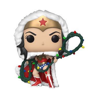 Figurine POP DC Holiday Wonder Woman with Lights Lasso