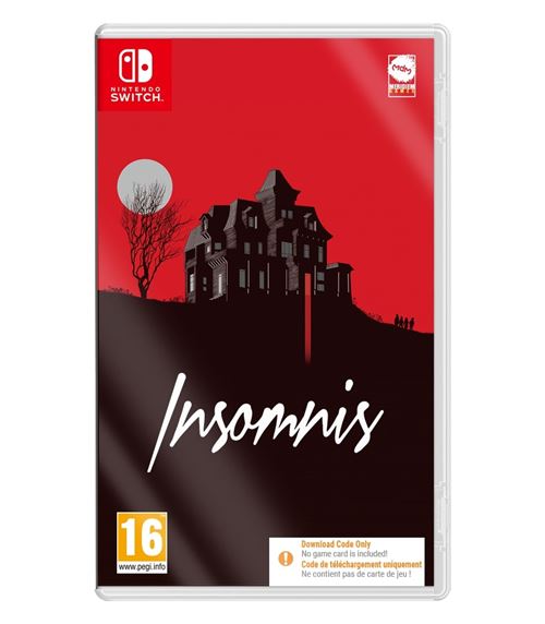 Insomnis Code in a box Nintendo Switch