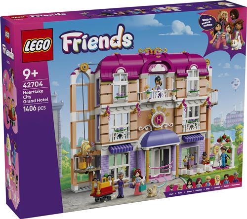LEGO® Friends 42704 Le grand hôtel de Heartlake City