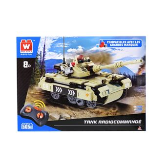 Pretfy Véhicule Jouet Tank Télécommandé Puissant Et Puissant Avec