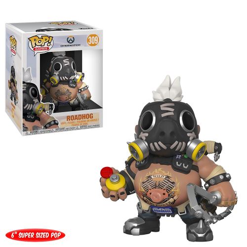 OVERWATCH-BOBBLE HEAD POP N°309-ROADHOG