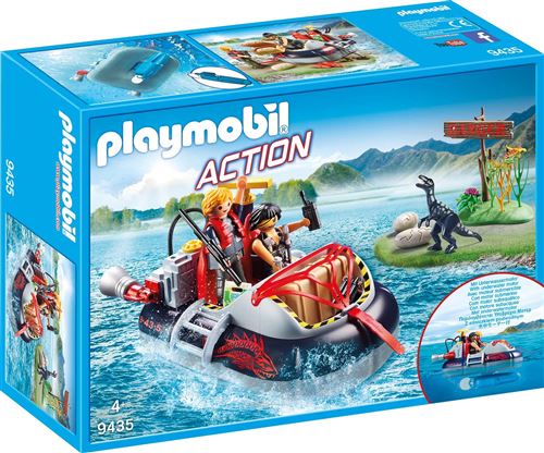 Playmobil Action 9435 Aéroglisseur avec Moteur Submersible