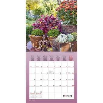 Calendrier TeNeues Jardin et Décoration 2021 30 x 30 cm