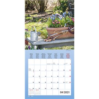 Calendrier TeNeues Jardin et Décoration 2021 30 x 30 cm