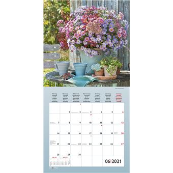 Calendrier TeNeues Jardin et Décoration 2021 30 x 30 cm