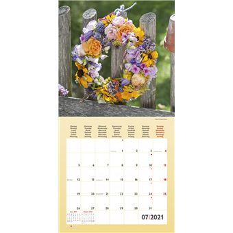 Calendrier TeNeues Jardin et Décoration 2021 30 x 30 cm