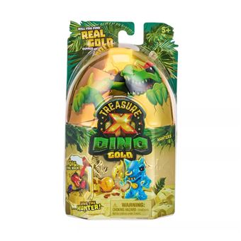 Pack Individuel Trésor X L’Or Des Dinos Chasseurs de dinosaures miniatures