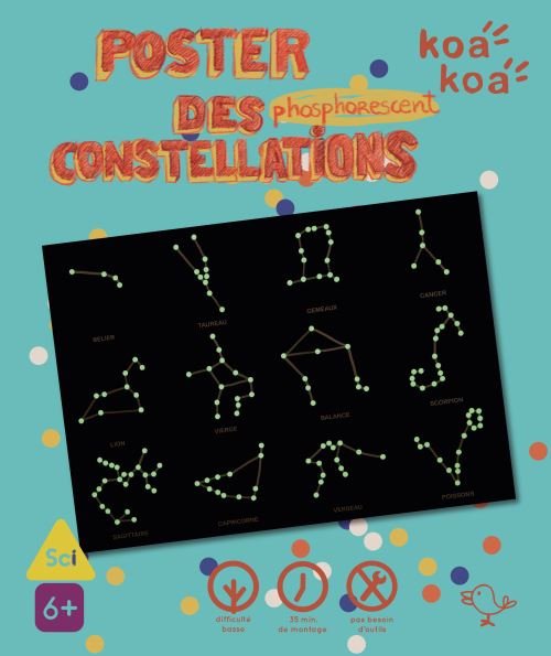 Poster des constellations Koa Koa