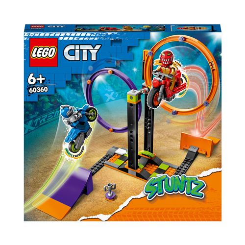 LEGO® City 60360 Le défi de cascade Les cercles rotatifs