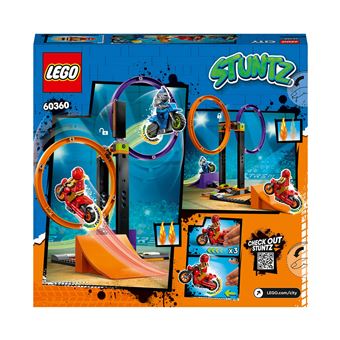 LEGO City Stuntz 60360 - Le défi de cascade : les cercles rotatifs