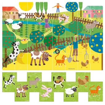 Puzzle 8+1 La ferme Headu