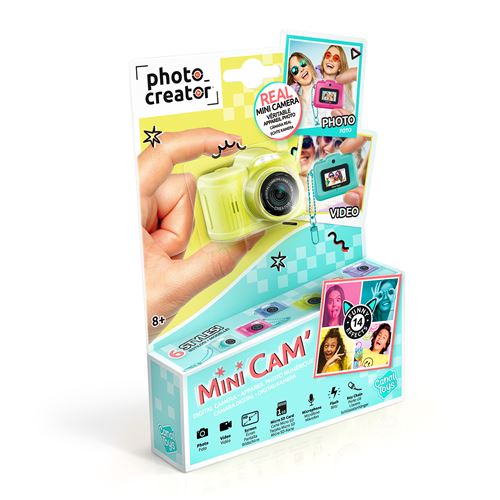 Appareil Photo Numérique Canal Toys Mini Cam’ Pro CLK 062 – avec Porte-Clé et Carte SD 1Go
