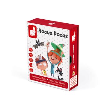 Jeu de société Janod Devine qui tu es Hocus Pocus