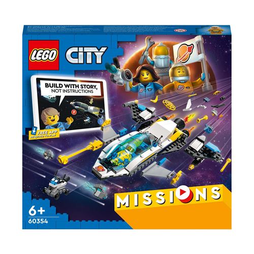 LEGO® City 60354 Missions d’exploration spatiale sur Mars État correct - Lego City reconditionné disponible sur Fnac