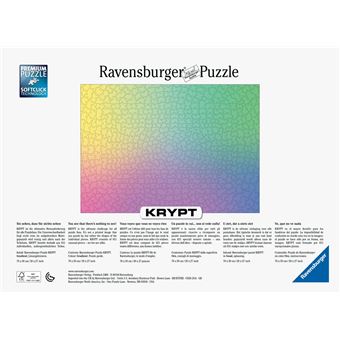 Puzzle 631 pièces Ravensburger Krypt Gradient