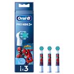 Pack de 3 brossettes Oral-B Pro Kids Spiderman