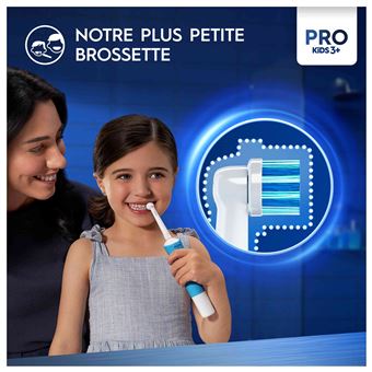 Pack de 3 brossettes Oral-B Pro Kids Spiderman