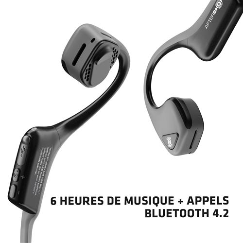 Casque Aftershokz Trekz Air Air Slate Grey As650 As650mb