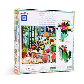 Puzzle Eeboo 1000 pièces