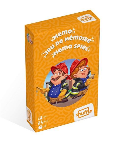 Jeu de mémoire Cartamundi Les Métiers
