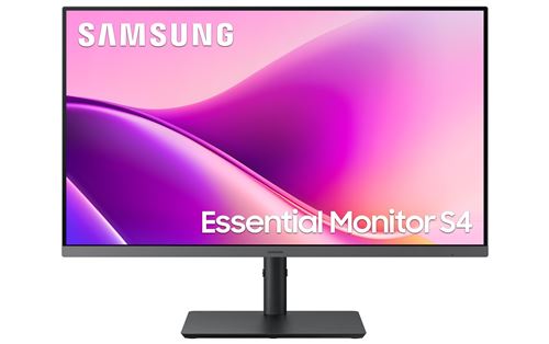 Samsung Essential S4 S27F430UAU - S43UF Series - écran LED - 27 - 1920 x 1080 Full HD (1080p) @ 100 Hz - IPS - 300 cd/m² - 1000:1 - 5 ms - HDMI, DisplayPort, USB-C - noir