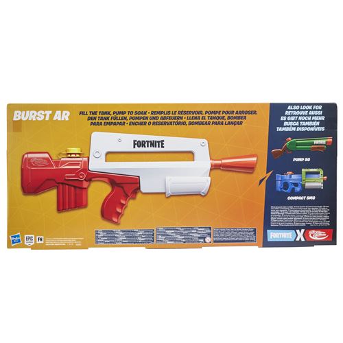 NERF Super soaker - Fortnite - Blaster à eau Pump-SG - Pistolet à eau -  arrosage à pompe - pou - Fortnite