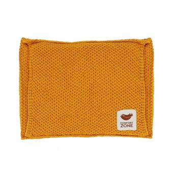 Coussin chauffant noyaux cerises Confort Zone Jaune - 1