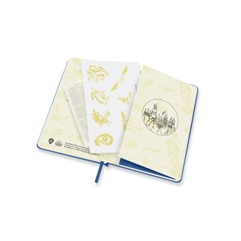 Agenda semainier Moleskine Format de poche Edition limitée Harry Potter 2022 Bleu