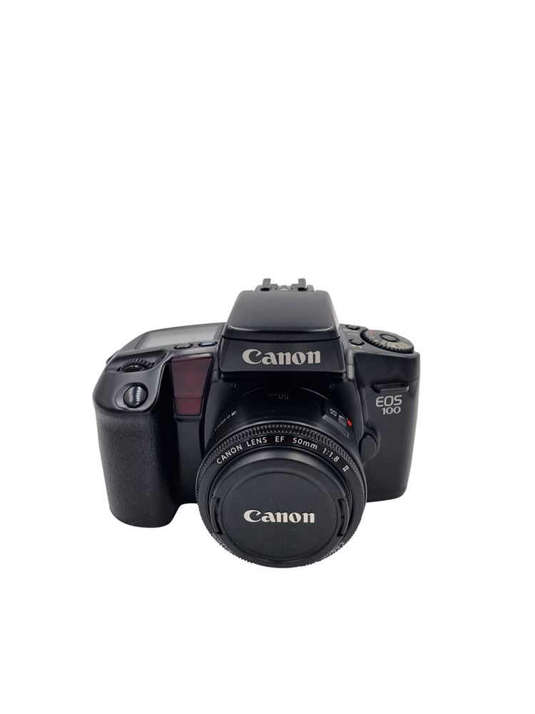 Appareil photo argentique Canon EOS 100 50mm f1.8 II Noir Reconditionné Appareil photo