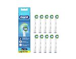 Pack 10 Brossettes Oral B Precision Clean EB20-10 Blanc