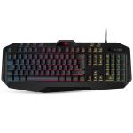 Spirit Of Gamer Pro-K8 - Clavier - backlit - USB - AZERTY - Français - noir