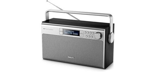 Radio portable FM et DAB+ Philips AE5220b/12 Argent