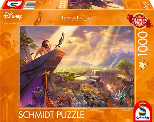 Schmidt Puzzle 1000 Pièces Disney Le Roi Lion