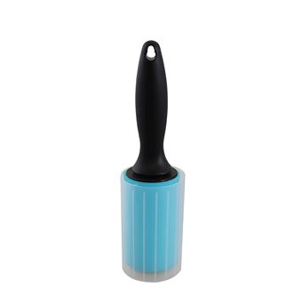 Rouleau anti peluche Temium Bleu et Noir - 1