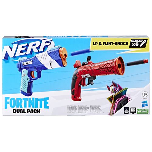 Jeu de tir Nerf Fortnite Dual Pack