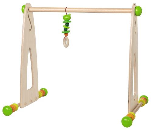 Portique d'activités Haba anneaux colorés