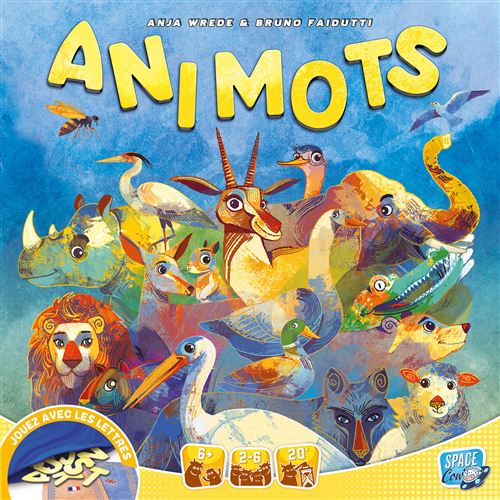 Jeu De Culture Générale Asmodee SCOANI01FR – Animots, Coopératif Pour Enfants Dès 4 Ans
