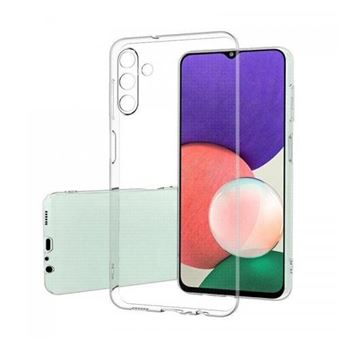 Coque silicone pour Samsung Galaxy A13 4G Transparent