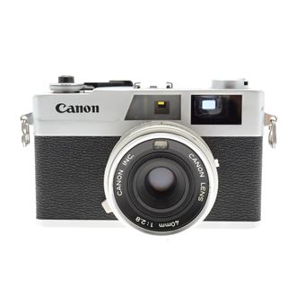 Appareil photo compact argentique Canon Canonet 28 silver-noir
