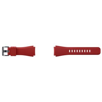 Samsung ET-YSU76 - Bracelet de montre pour montre intelligente - rouge - pour Samsung Gear S3 Classic