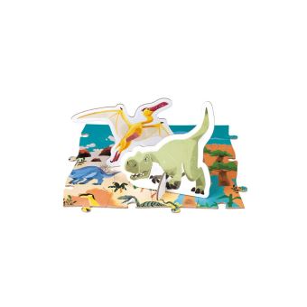 Puzzle éducatif géant Dinosaures 200 pcs