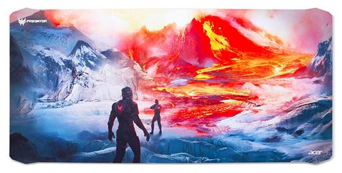 Tapis de souris Gaming Acer Predator Bataille de Magma Taille XXL