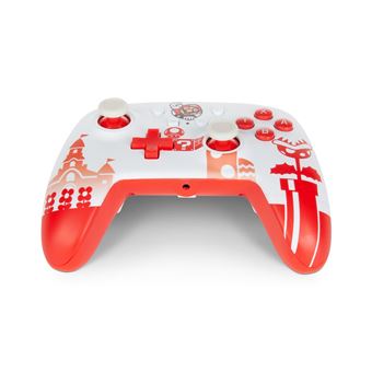 Manette Filaire améliorée PowerA pour Nintendo Switch Edition Mario