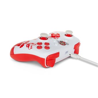 Manette Filaire améliorée PowerA pour Nintendo Switch Edition Mario