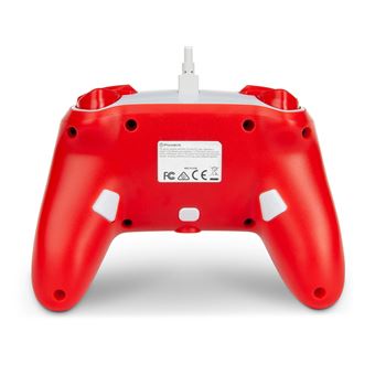 Manette Filaire améliorée PowerA pour Nintendo Switch Edition Mario