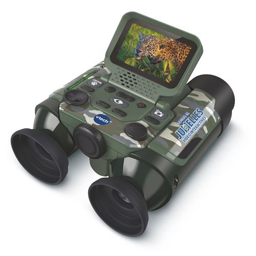 Jumelles Interactives Vtech Genius XL Camouflage Noir et Vert