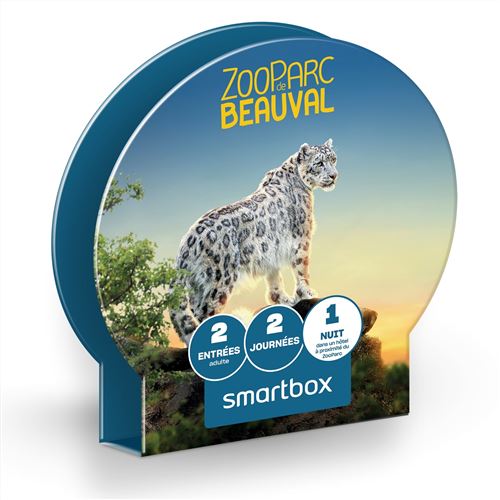 Coffret cadeau SmartBox Séjour au ZooParc de Beauval 2J 2A 2023